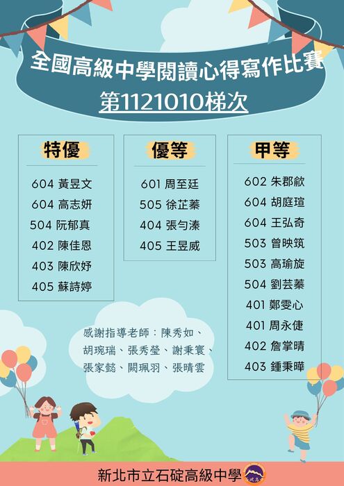 得獎海報