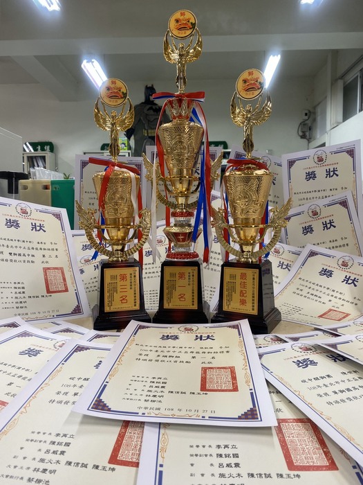 108台北市中正盃舞龍舞獅錦標賽獎項